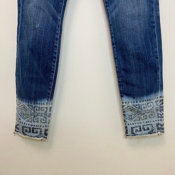 Current/Elliott Cut Off Stiletto Dakota Tribal - Picture 5 of 11